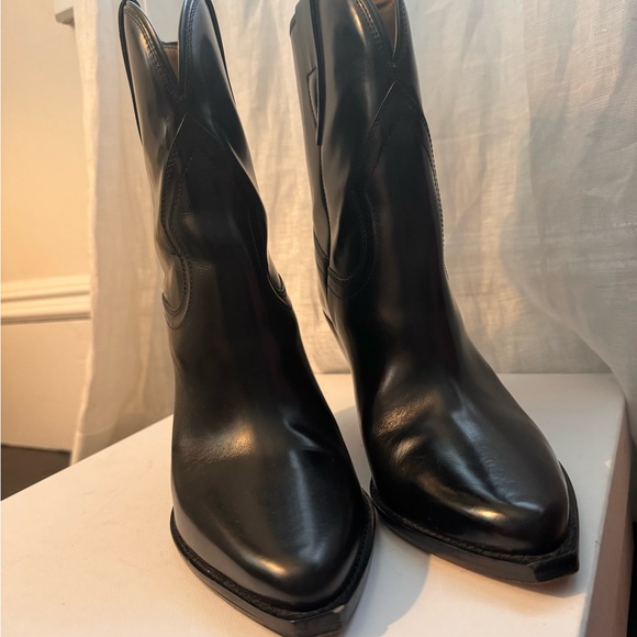 ISABEL MARANT TWIST SANTIAG BLACK SIZE 40 made in Italy - Picture 4 of 6